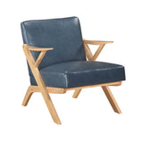 Gideon - Accent Chair Light Brown Base