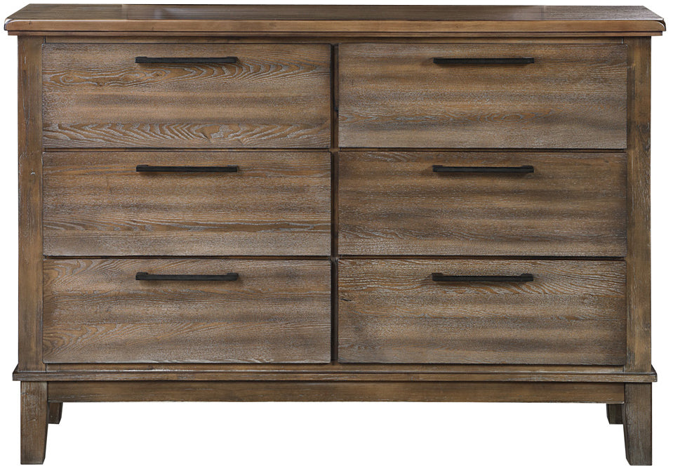 NELA Vintage 65" Wide Dresser & Mirror