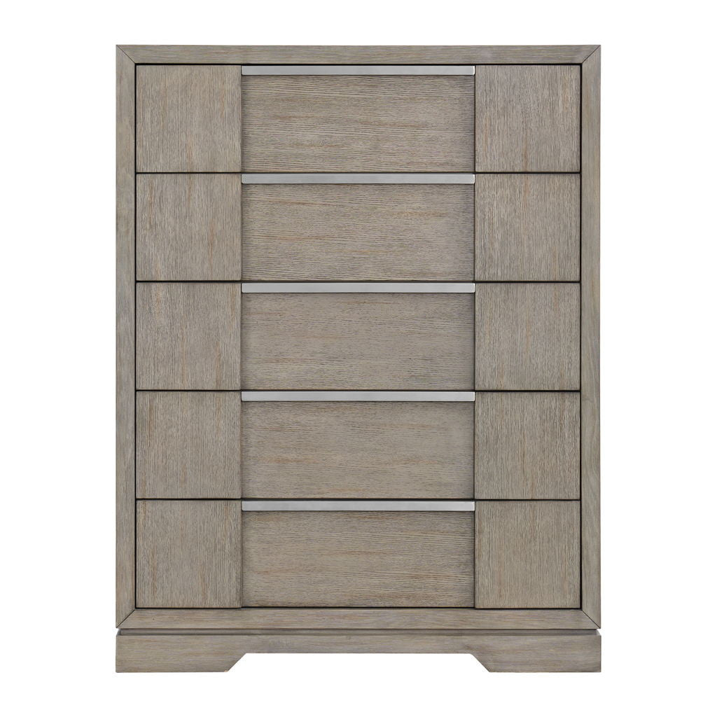 Kelis - 5 Drawer Chest - Gray
