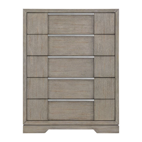 Kelis - 5 Drawer Chest - Gray