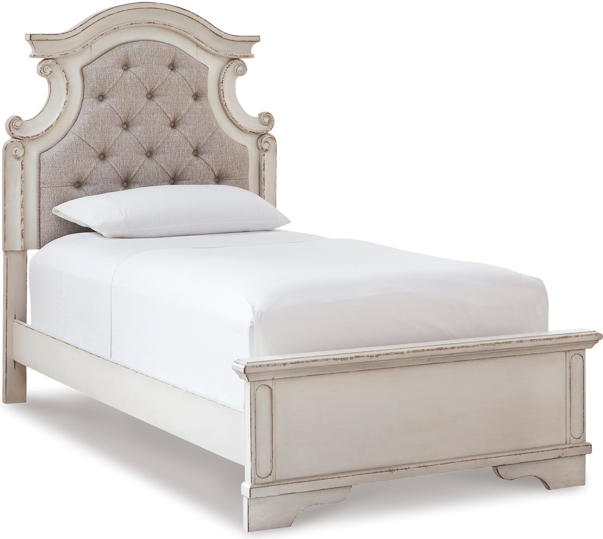 DELREY White Bed