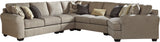 LAGUNA HEIGHTS Taupe 158" x 128" Sectional