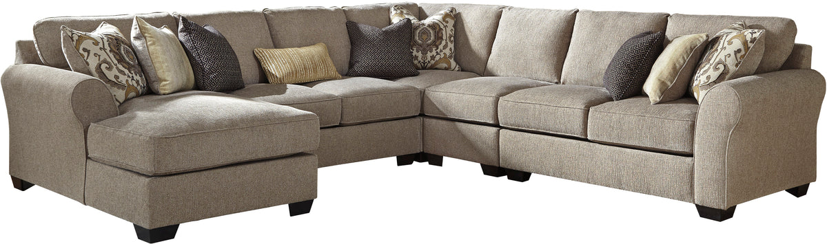 LAGUNA HEIGHTS Taupe 135 x 130" Sectional