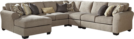 LAGUNA HEIGHTS Taupe 135 x 130" Sectional