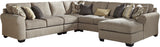 LAGUNA HEIGHTS Taupe 135 x 130" Sectional