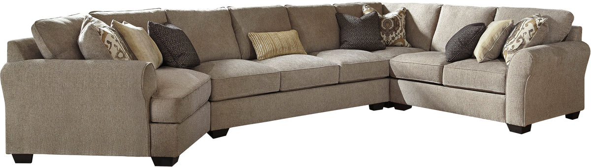 LAGUNA HEIGHTS Taupe 183" x 102" Sectional