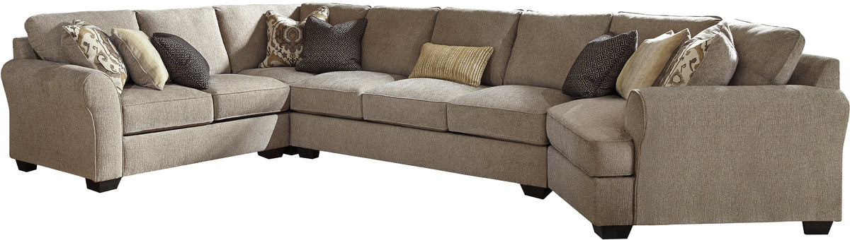 LAGUNA HEIGHTS Taupe 183" x 102" Sectional
