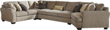 LAGUNA HEIGHTS Taupe 183" x 102" Sectional
