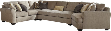 LAGUNA HEIGHTS Taupe 183" x 102" Sectional