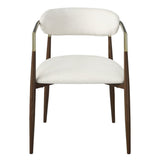 Clayten - Arm Chair (Set of 2) - Brown Oak