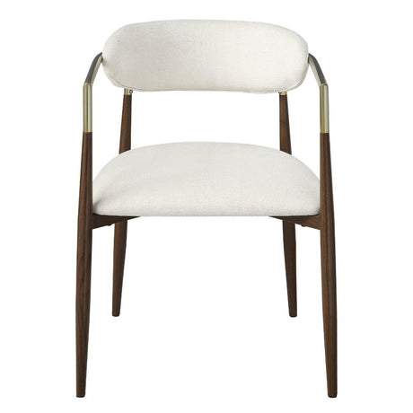 Clayten - Arm Chair (Set of 2) - Brown Oak