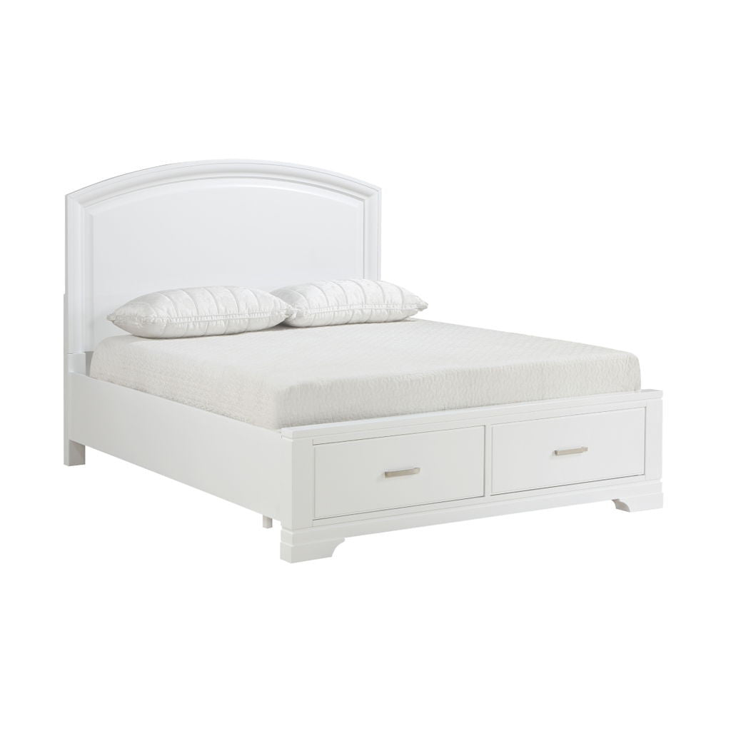 Hudson - Platform Bed With Storage Footboard