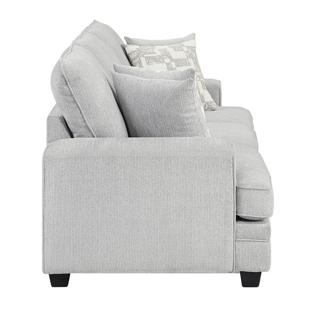 Sarah - Sofa - Pearl Silver