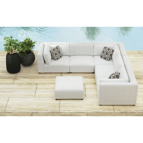 Zandara - Modular Armless Chair - Beige