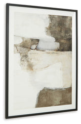 Aldricton - Wall Art - Brown / White