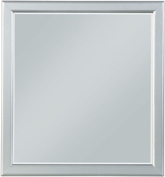 NIMES Silver 58.3" Wide Dresser & Mirror