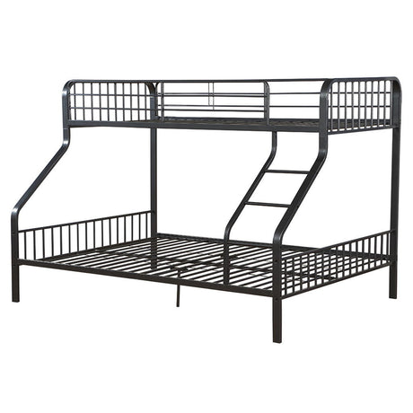 Caius - Twin Long/Queen Bunk Bed - Gunmetal