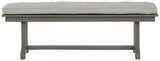 Visola - Bench with Cushion - Gray