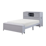 Sloane - Bookcase Bed With Hidden Desk, Stool And Storage Bench