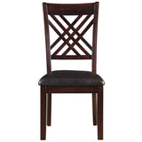 Adrian - Side Chair - Dark Brown