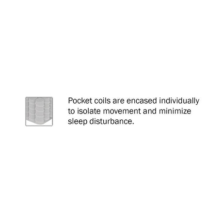 Mira - 8" Gel Infused Memory Foam Hybrid Mattress