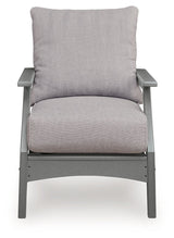 Cove Beach - Lounge Chair With Cushion (Set of 2) - Gray