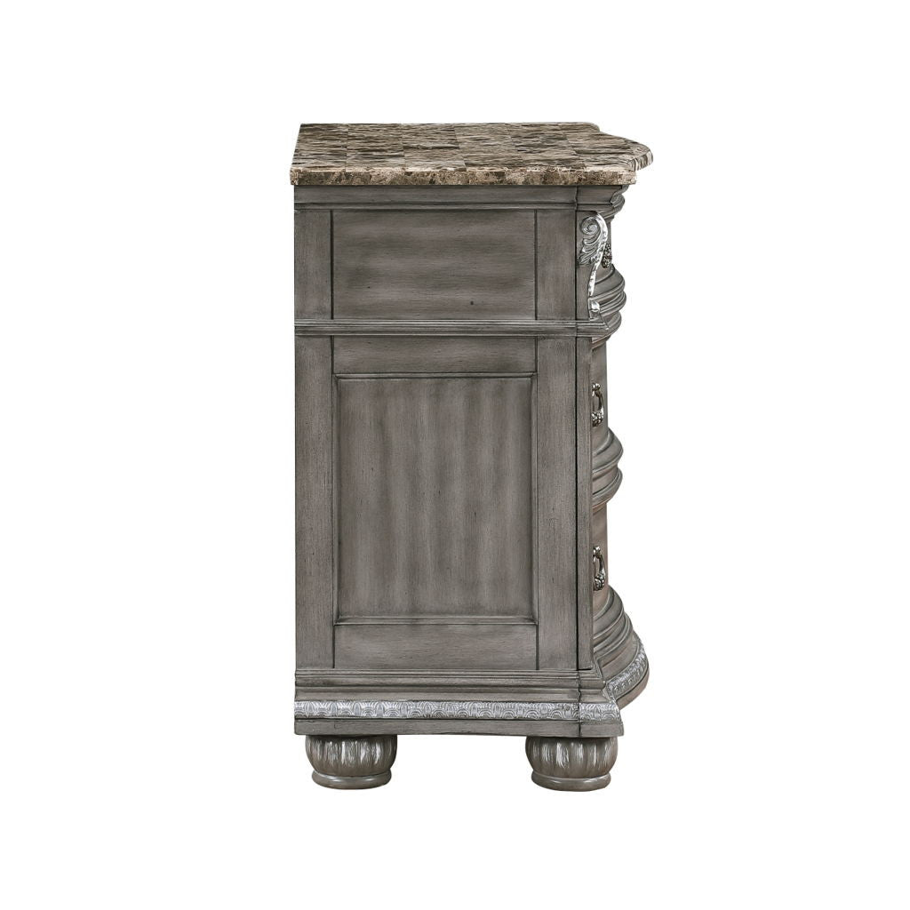 Bennington - Nightstand - Gray
