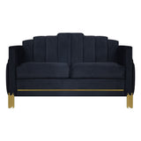 Empire - Lighted Loveseat - Black