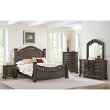Brunswick - 2-Drawer Nightstand With USB - Mahogany