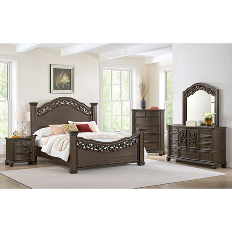 Brunswick - 5-Drawer Chest - Mahogany