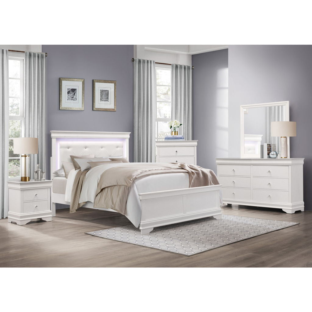 Lana - Bed With LED Lighting