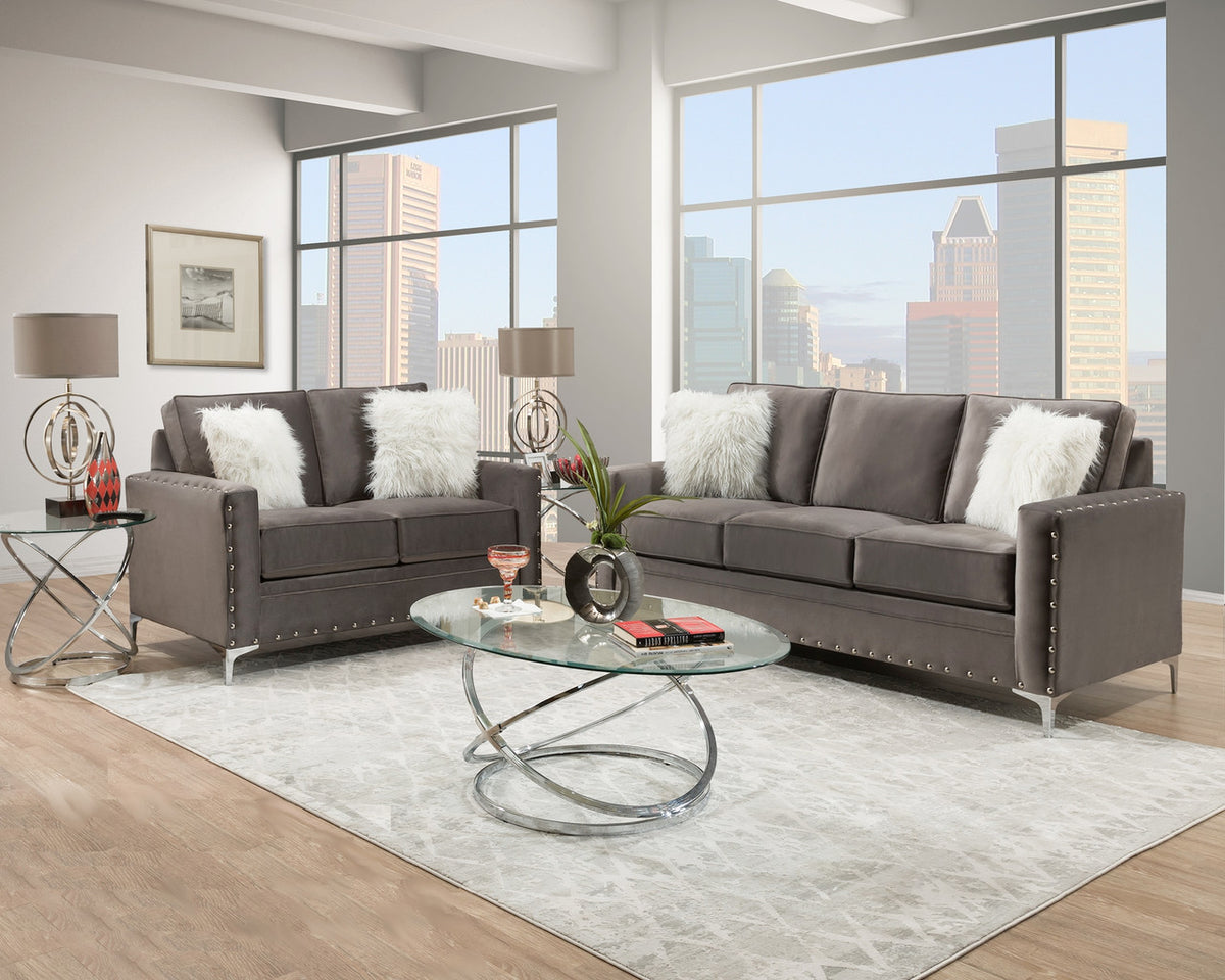 Melon Cloud Sofa & Loveseat