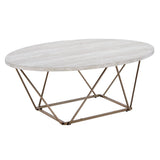 Rowyn - Faux Marble Top Table