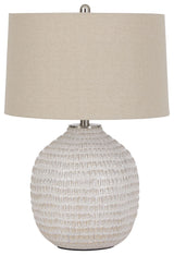 Jamon - Ceramic Table Lamp  - Beige