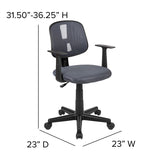 OF-1 Gray Desk Chair