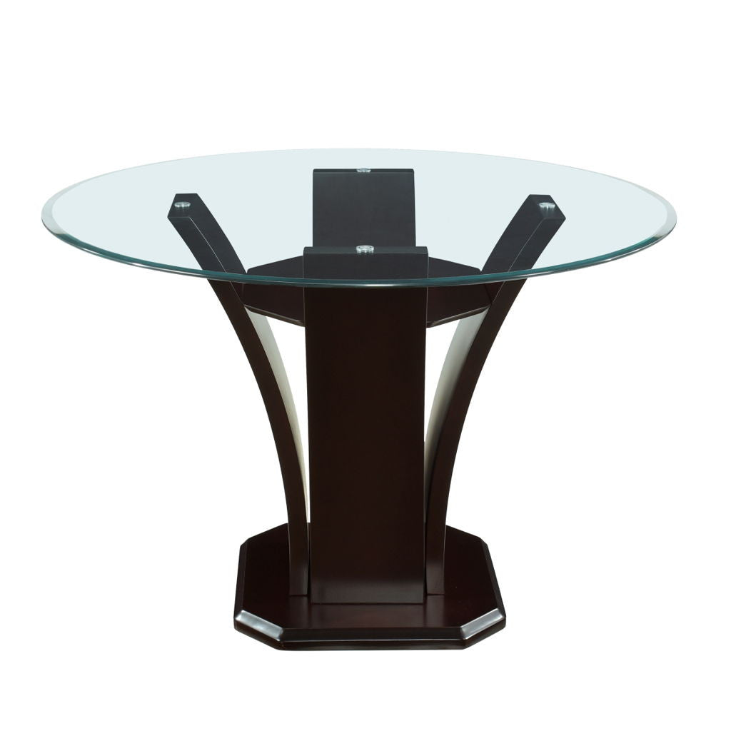 Daisy - Round Table With Glass Top
