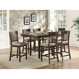 Balin - Counter Height Chair With Slat Back (Set of 2) - Brown