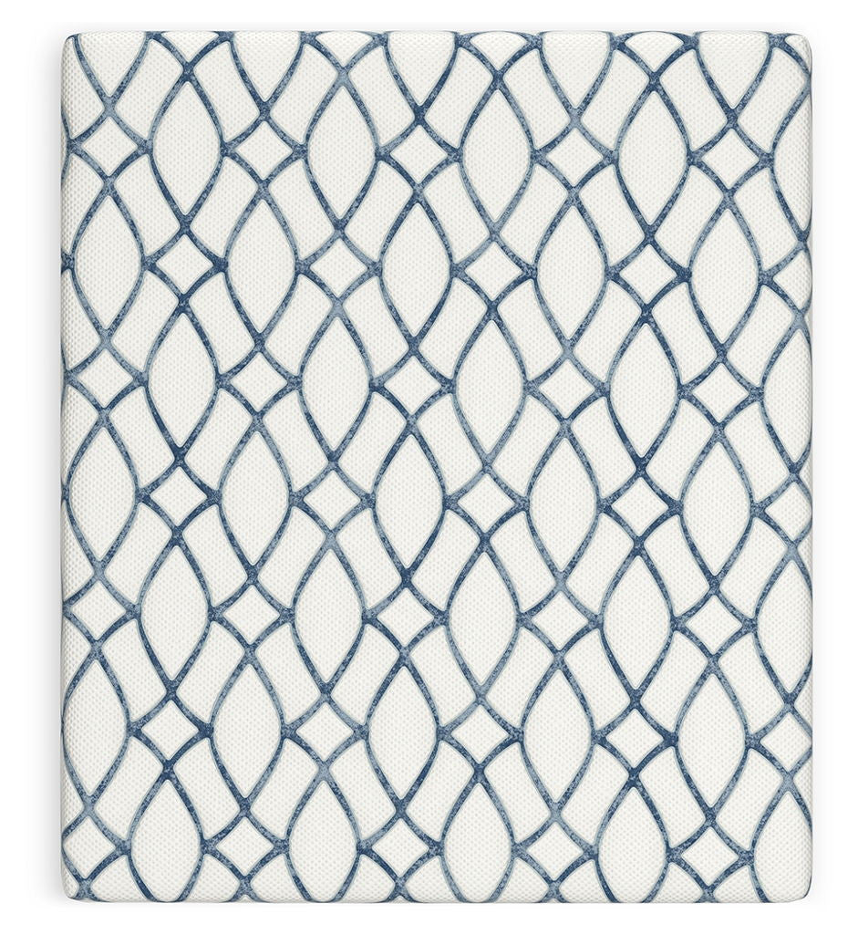 12 Inch Chime Elite 2.0 - California King Mattress - White / Blue