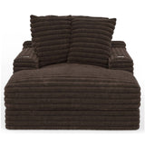 Koala Brown Oversized Chaise
