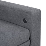 Robinson - Loveseat With Pull-Out Bed, Shelves And Charging Ports