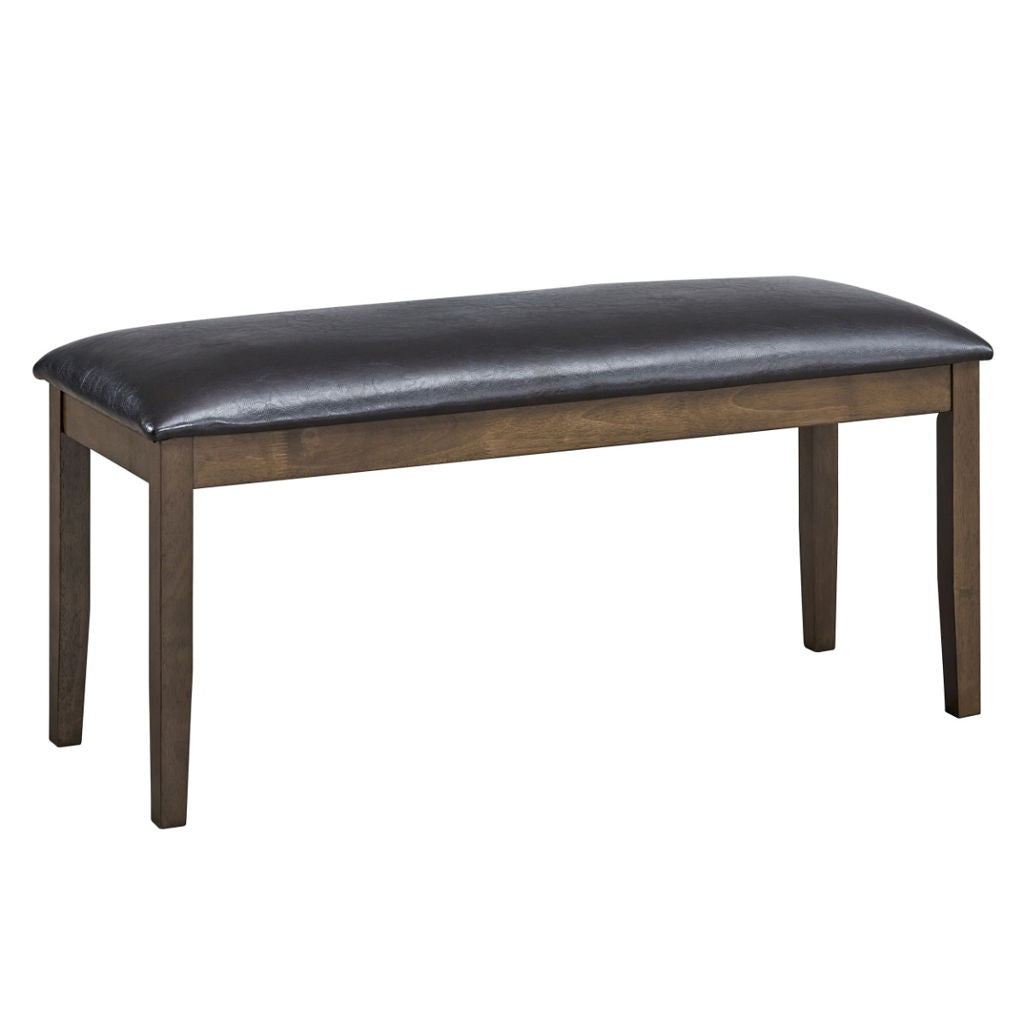 Damica - Bench - Brown / Walnut