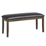 Damica - Bench - Brown / Walnut