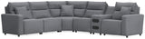 Modmax II - Reclining Sectional - Salt And Pepper