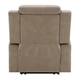 Lugo - Power Motion Recliner With Cup Holder - Camel