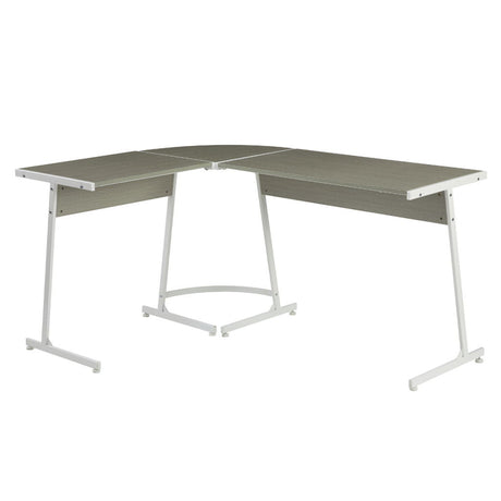 Carver - Computer Desk - Gray & White