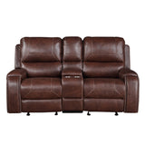 Keily - Manual Motion Glider Loveseat