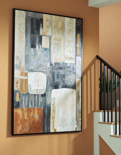 Howford - Wall Art - Brown / Black / Gray