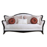 Nurmive - Sofa With 7 Pillows - Beige Fabric