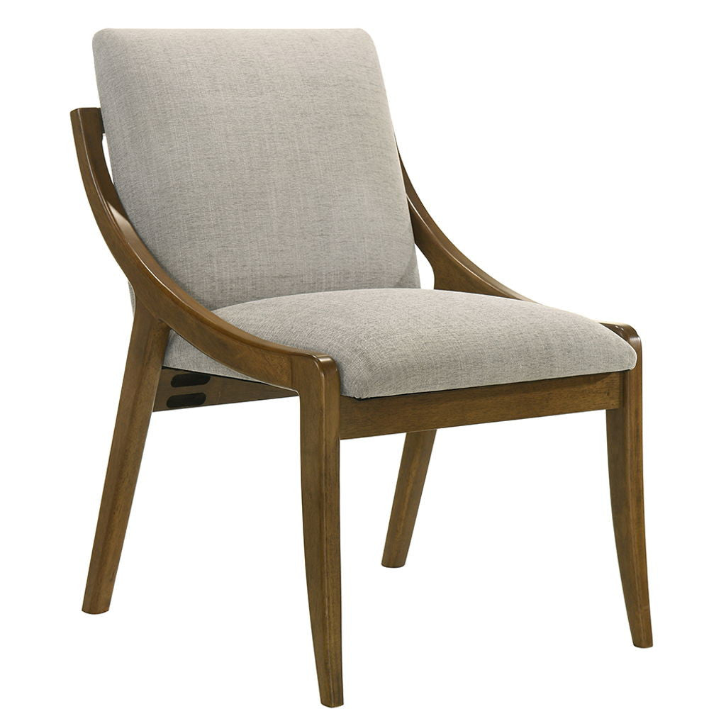 Danzel - Side Chair (Set of 2) - Gray / Vintage Oak