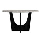 Oregon - Round Table With Faux Marble Top